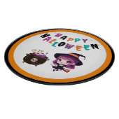 ハロウィーン/魔女/秋/10月 カッティングボード (角)