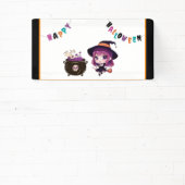 ハロウィーン/魔女/秋/10月 横断幕 (インサイチュ)