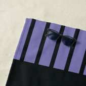 ハロウィーン/魔女/紫 ビーチタオル (インサイチュ)