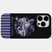 ハロウィーン/魔女/紫 Case-Mate iPhoneケース (裏面 (横))