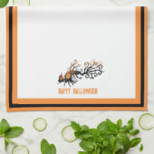 ハロウィーン/10月/秋/カボチャ キッチンタオル (折り畳み)