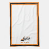 ハロウィーン/10月/秋/カボチャ キッチンタオル (縦)