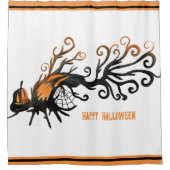 ハロウィーン/10月/秋/カボチャ シャワーカーテン (正面)