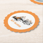 ハロウィーン/10月/秋/カボチャ ペーパーコースター (アングル)