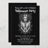 ハロウィーン， 13吸血鬼，おもしろい，恐ろしい，怖い， c2 招待状 (正面/裏面)