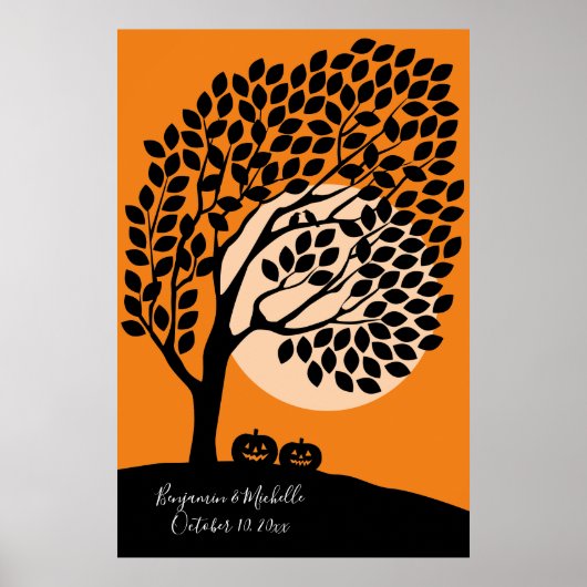 ハロウィーン – 150シグネチャーゲストブックオルタナティブ ポスター (正面)