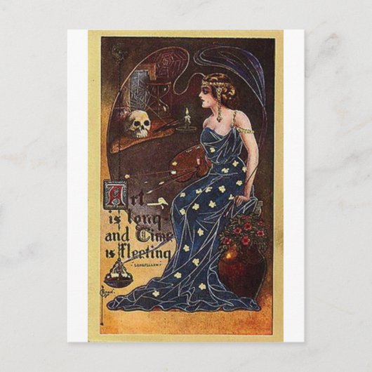 ハロウィーン–33 ポストカード (正面)