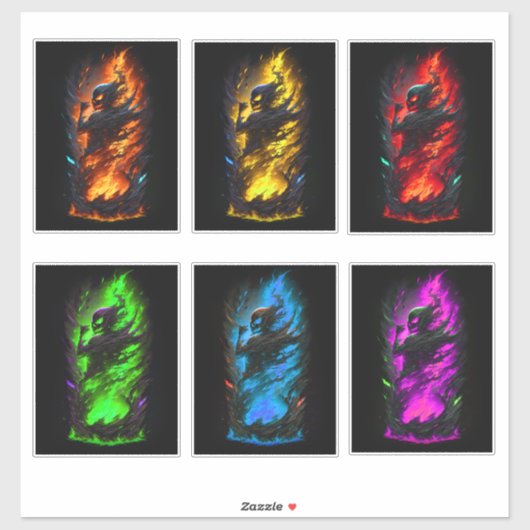 ハロウィーン_3 シール (シート)