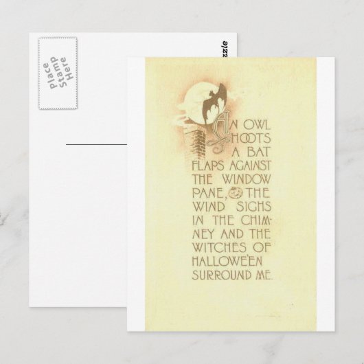 ハロウィーン–43 ポストカード (正面/裏面)