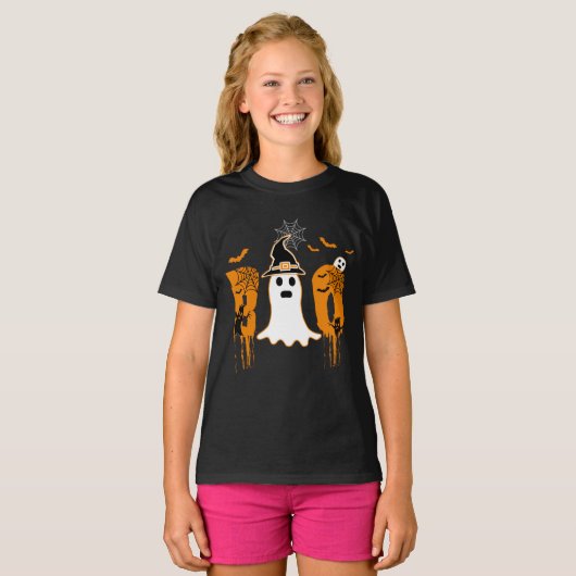 ハロウィーン BOO Tシャツ (正面フル)