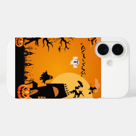 ハロウィーン Case-Mate iPhoneケース (裏面 (横))