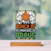 ハロウィーン Hocus Pocus 引用 ベクター デザイン_1 アクリルサイン (ニュートラル)