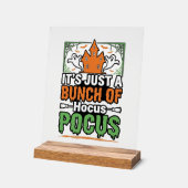 ハロウィーン Hocus Pocus 引用 ベクター デザイン_1 アクリルサイン (傾斜)