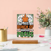 ハロウィーン Hocus Pocus 引用 ベクター デザイン_1 アクリルサイン (ウェディング)