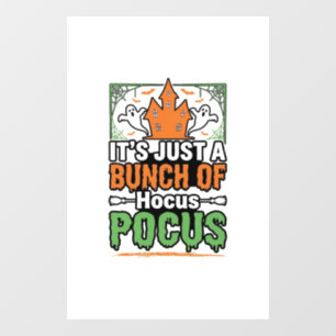 ハロウィーン Hocus Pocus 引用 ベクター デザイン_1 ウィンドウサイン