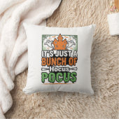 ハロウィーン Hocus Pocus 引用 ベクター デザイン_1 クッション (ブランケット)