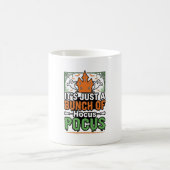 ハロウィーン Hocus Pocus 引用 ベクター デザイン_1 コーヒーマグカップ (中央)
