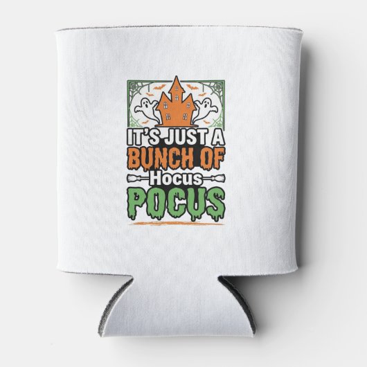ハロウィーン Hocus Pocus 引用 ベクター デザイン_1 缶クーラー (正面)