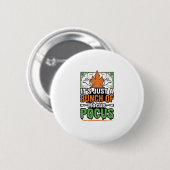 ハロウィーン Hocus Pocus 引用 ベクター デザイン_1 缶バッジ (正面&裏面)