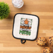 ハロウィーン Hocus Pocus 引用 ベクター デザイン_1 鍋敷き (トップダウン)