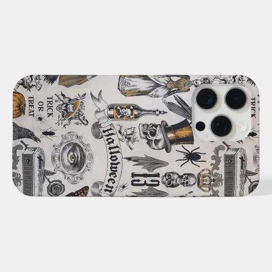 ハロウィーン iPhoneケース (裏面横)