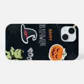 ハロウィーン iPhone 15ケース (裏面横)