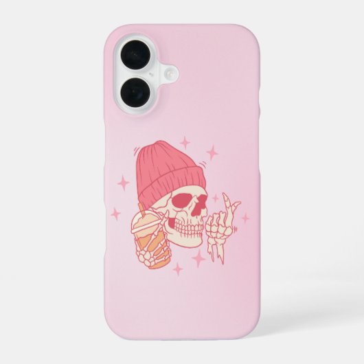 ハロウィーン iPhone 16 ケース - 楽しくてお祭り気分なデザイン (裏面)