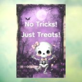 ハロウィーン「No Tricks Just Treat」 ウィンドウサイン (シート3)