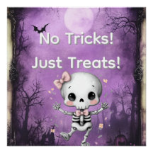ハロウィーン「No Tricks Just Treat」