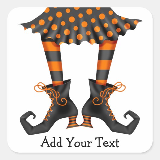 ハロウィーン – SRF スクエアシール (正面)