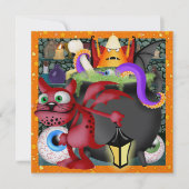 ハロウィーン – SRF 招待状 (正面)