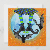 ハロウィーン – SRF 招待状 (正面)