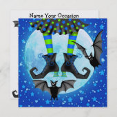 ハロウィーン – SRF 招待状 (正面/裏面)