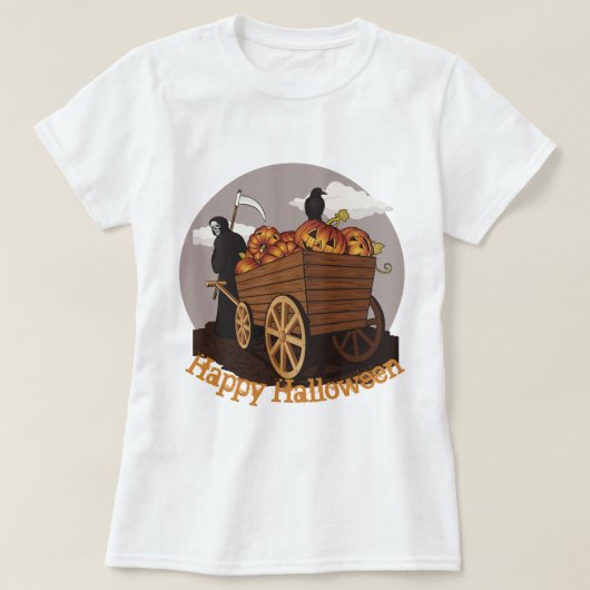 ハロウィーン Tシャツ (デザイン正面)