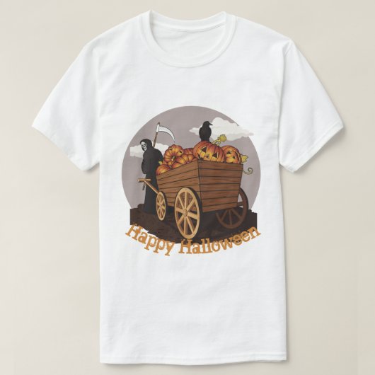 ハロウィーン Tシャツ (デザイン正面)