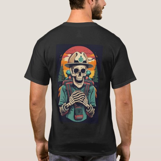 ハロウィーン Tシャツ (裏面)