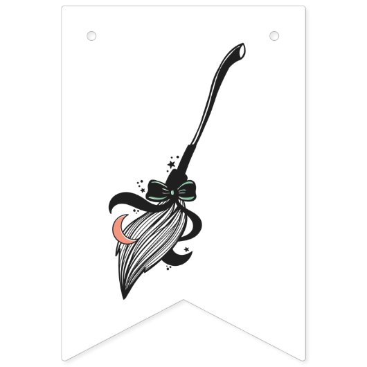 ハロウィーンAベビーが赤ちゃんシャワーのバンティングを醸造している バンティングフラッグ (第2の旗)