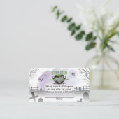 ハロウィーンAベビーが醸造おむつラッフルカードPG エンクロージャーカード (スタンド正面)