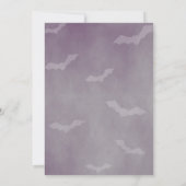 ハロウィーンAベビーが醸造ベビーシャワー招待状 招待状 (裏面)