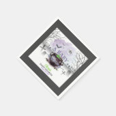 ハロウィーンAベビーは紙ナプキン(P/G/B)を醸造している スタンダードカクテルナプキン (角)