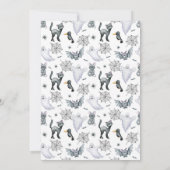 ハロウィーンAベビーは赤ちゃんシャワーを醸造している 招待状 (裏面)