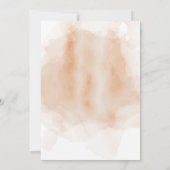 ハロウィーンAベビーは魔女の水色を醸造している 招待状 (裏面)