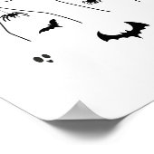 ハロウィーンAslハンドサイン言語ろう者プライドブーCr ポスター (角)