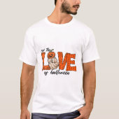 ハロウィーンboo bouga love tシャツ (正面)