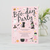 ハロウィーンBOO-DAYパーティの招待状 招待状 (スタンド正面)