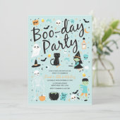 ハロウィーンBOO-DAYパーティの招待状 招待状 (スタンド正面)