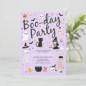 ハロウィーンBOO-DAYパーティの招待状 招待状 (スタンド正面)