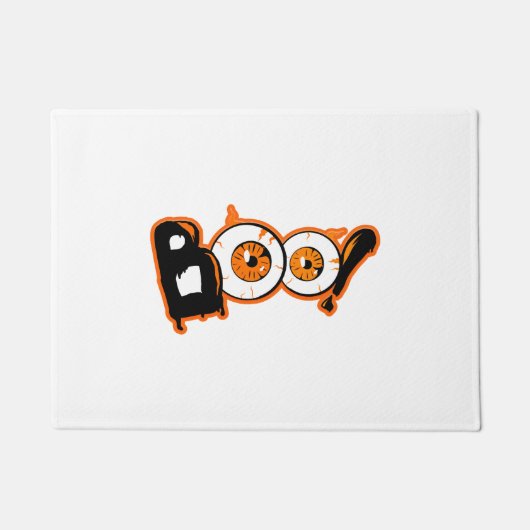 ハロウィーンBOO! lハロウィーン2021グローバルハロウィーン ドアマット (正面)