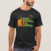 ハロウィーンBRUH PREF私カボチャの秋 Tシャツ (正面)