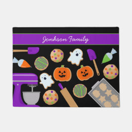 ハロウィーンCOOKIEパーティー ドアマット